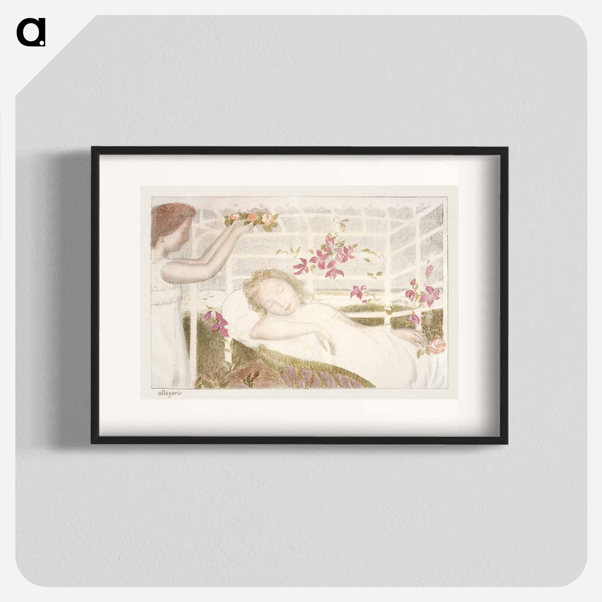 Allegory - Maurice Denis Poster.