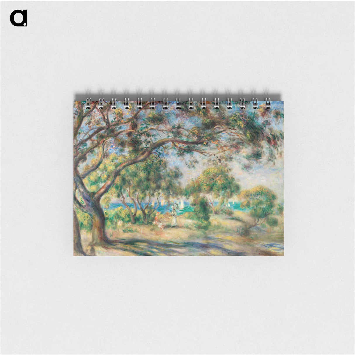 Bois de la Chaise (Paysage) - ピエール オーギュスト ルノワール Memo.