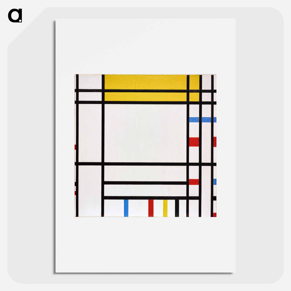 Place de la Concorde - ピエト モンドリアン Poster.