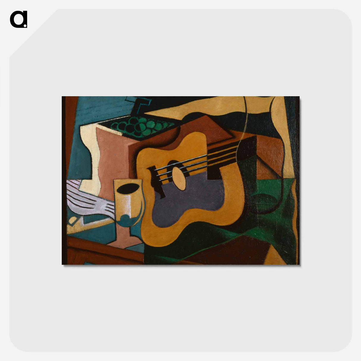 アートポストカード-Still Life with Guitar
- セントルイス美術館 Postcard.