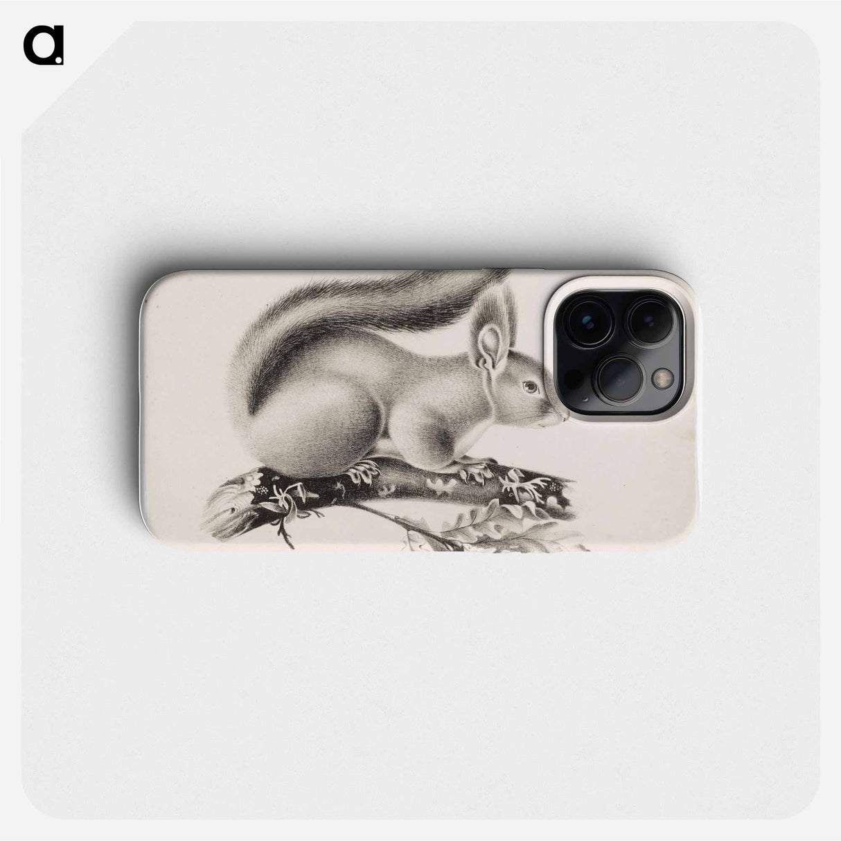 Squirrel - Wilhelm von Wright Phone Case.