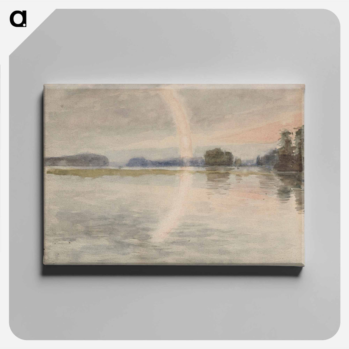 Rantamaisema - アルバート エーデルフェルト Canvas.