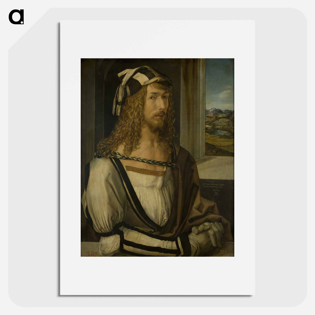 There is no title in the provided text. - アルブレヒト デューラー Poster.