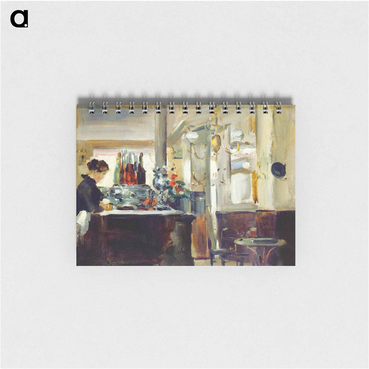 アートメモ帳-Bon Bock Cafe - エドゥアール マネ Memo.