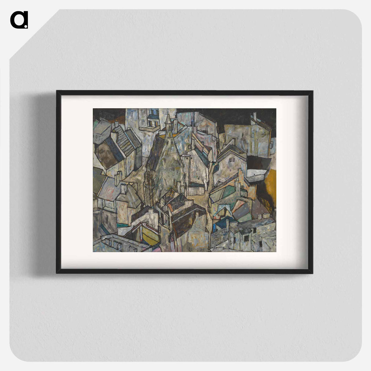 Mödling II - エゴン シーレ Poster.