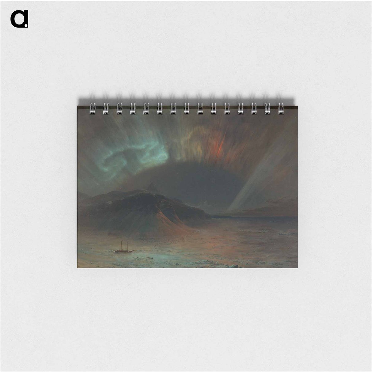 アートメモ帳-Aurora Borealis - フレデリック エドウィン チャーチ Memo.