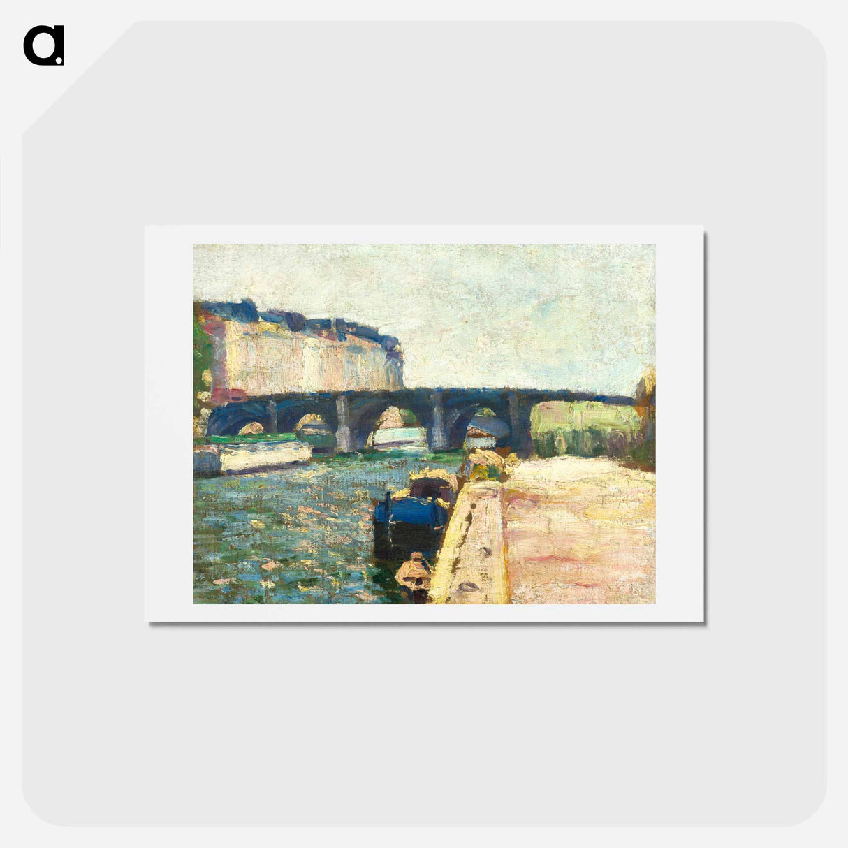 アートポストカード-Pont De Seine - アンリ マティス Postcard.