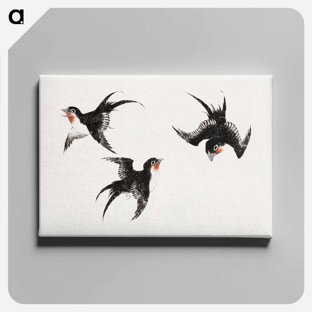Katsushika Hokusai's birds - Katsushika Hokusai Canvas.