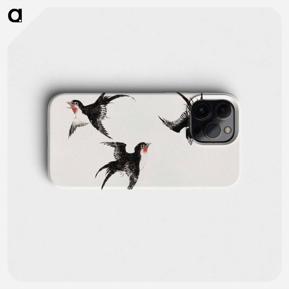 Katsushika Hokusai's birds - Katsushika Hokusai Phone Case.