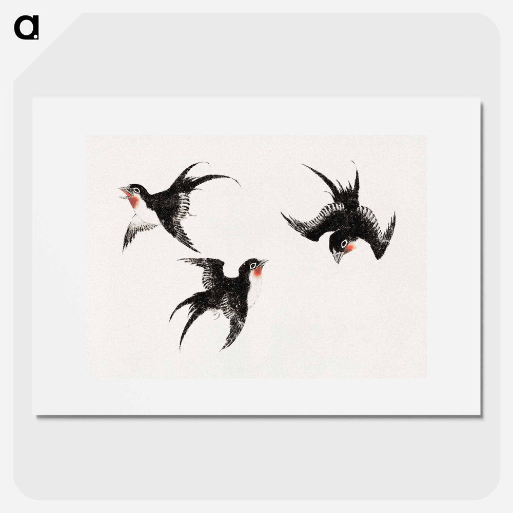 Katsushika Hokusai's birds - Katsushika Hokusai Poster.