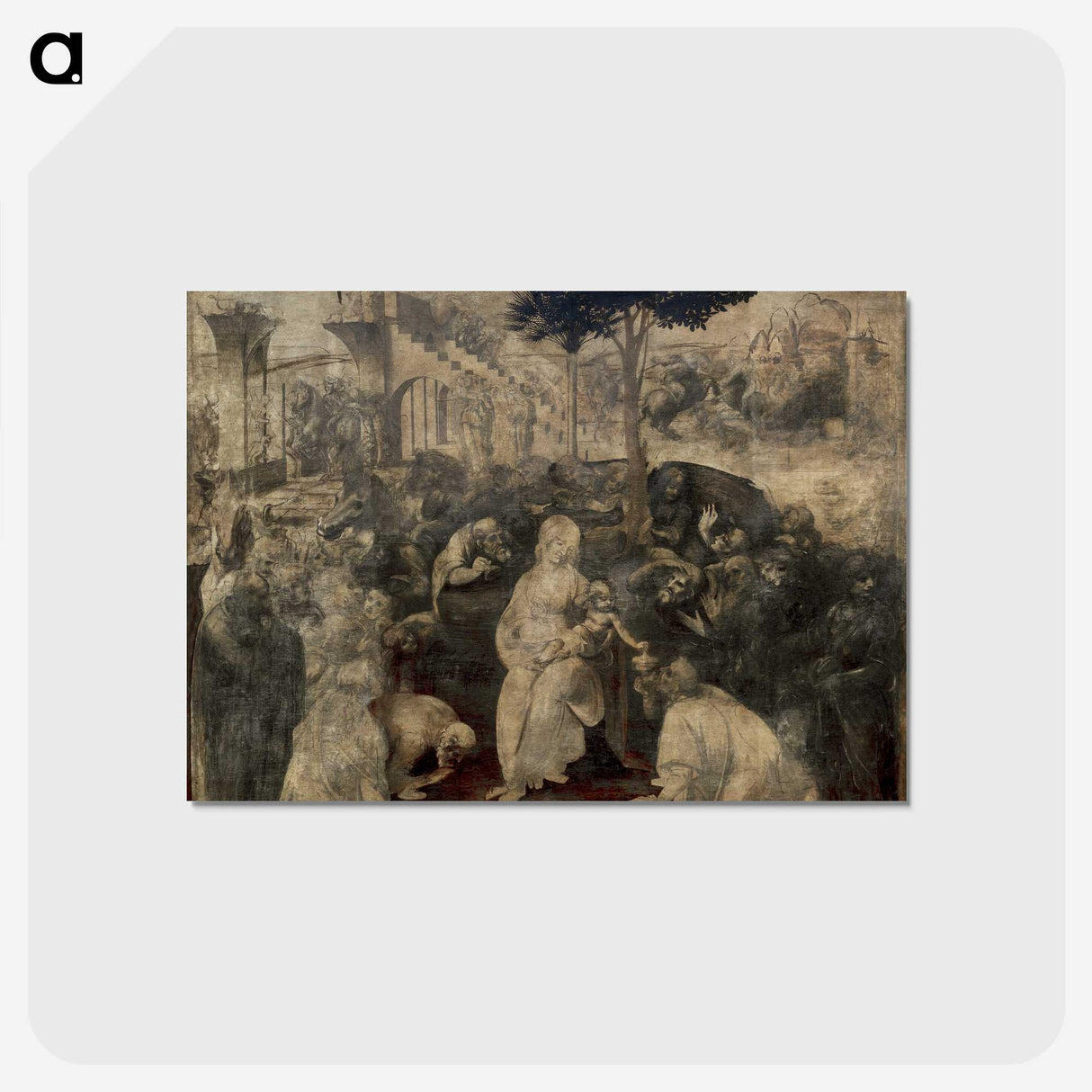 1-36_Leonardo-Da-Vinci_postcard