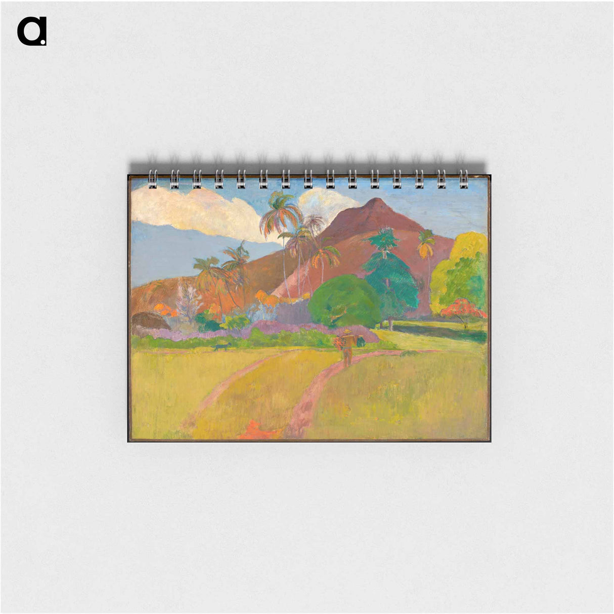 Tahitian Landscape - ポール ゴーギャン Memo.