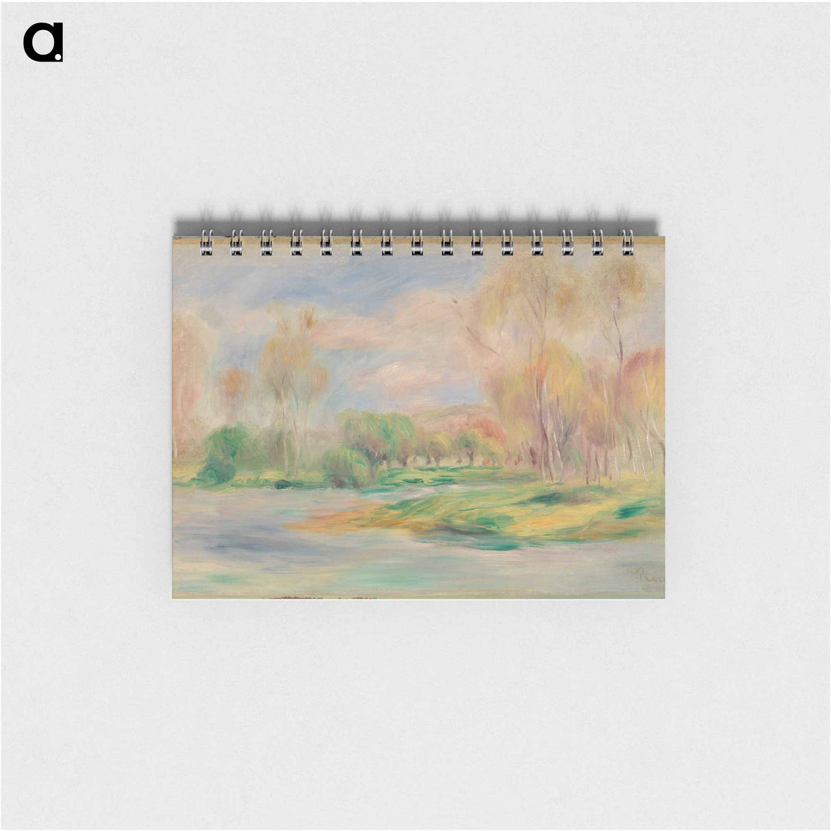 Landscape - ピエール オーギュスト ルノワール Memo.