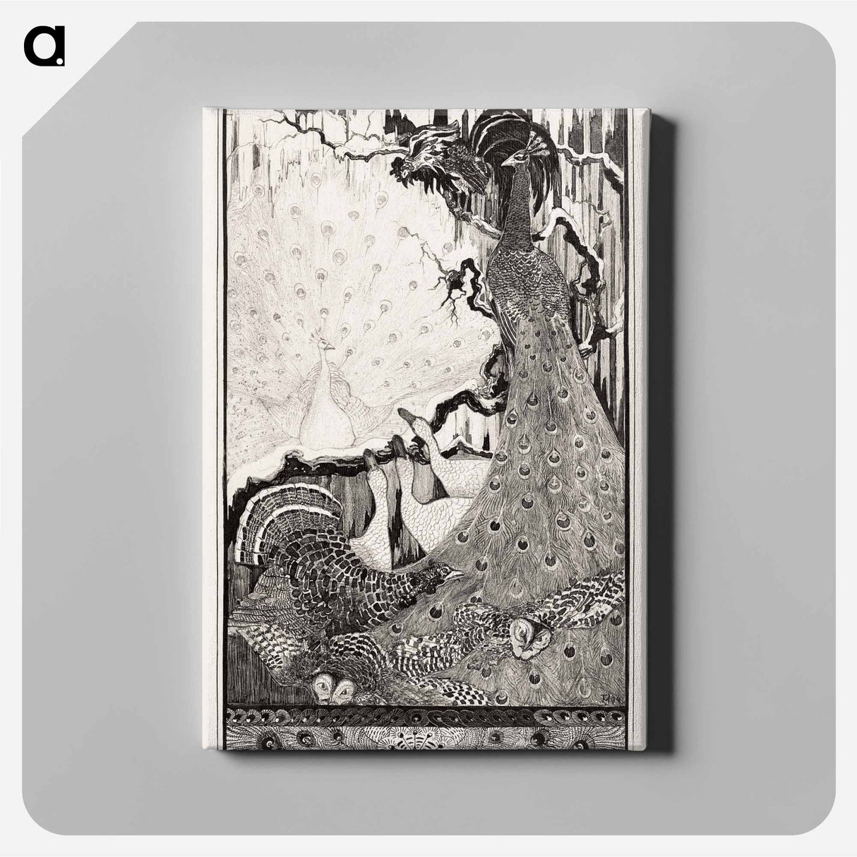 Nieuwjaar - Theo van Hoytema Canvas.