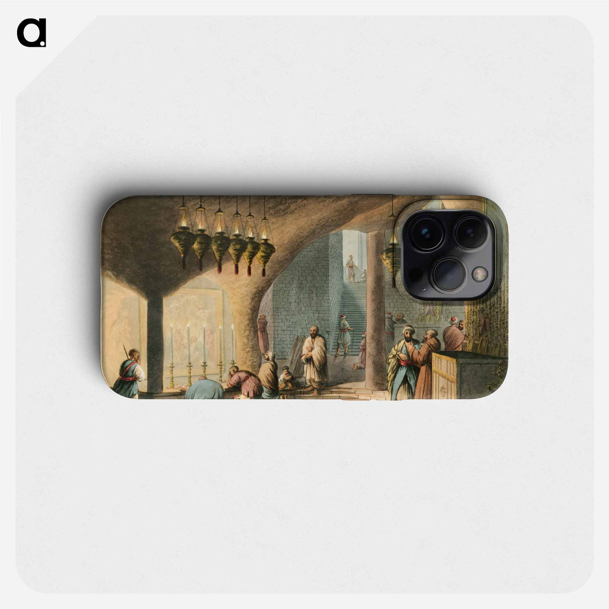 The Grotto of the Nativity - View of the Ottoman Empire Phone Case.