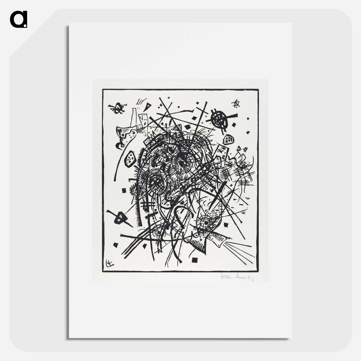 Kleine Welten VIII (Small Worlds VIII) - Wassily Kandinsky Poster.