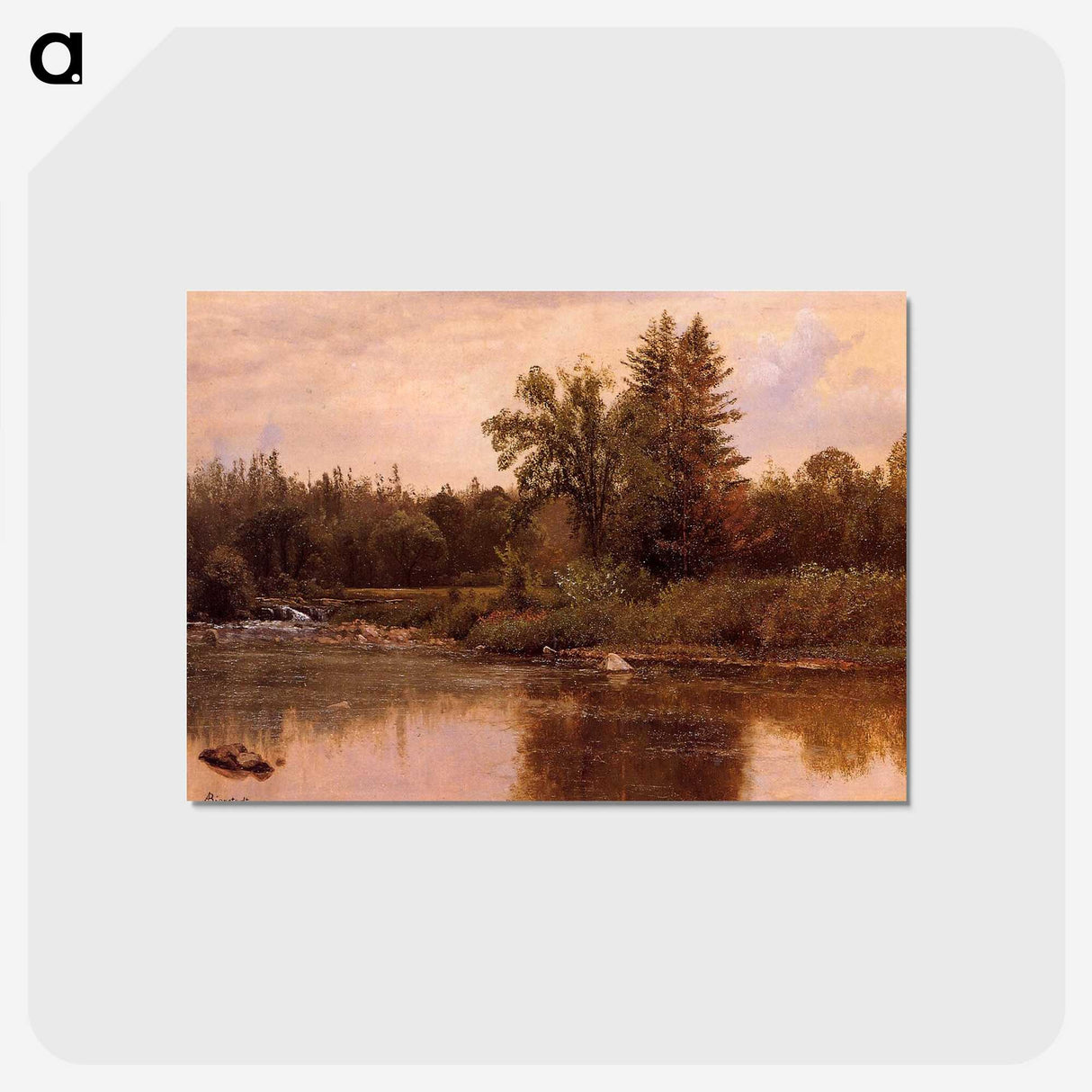 1-37_Albert-Bierstadt_postcard
