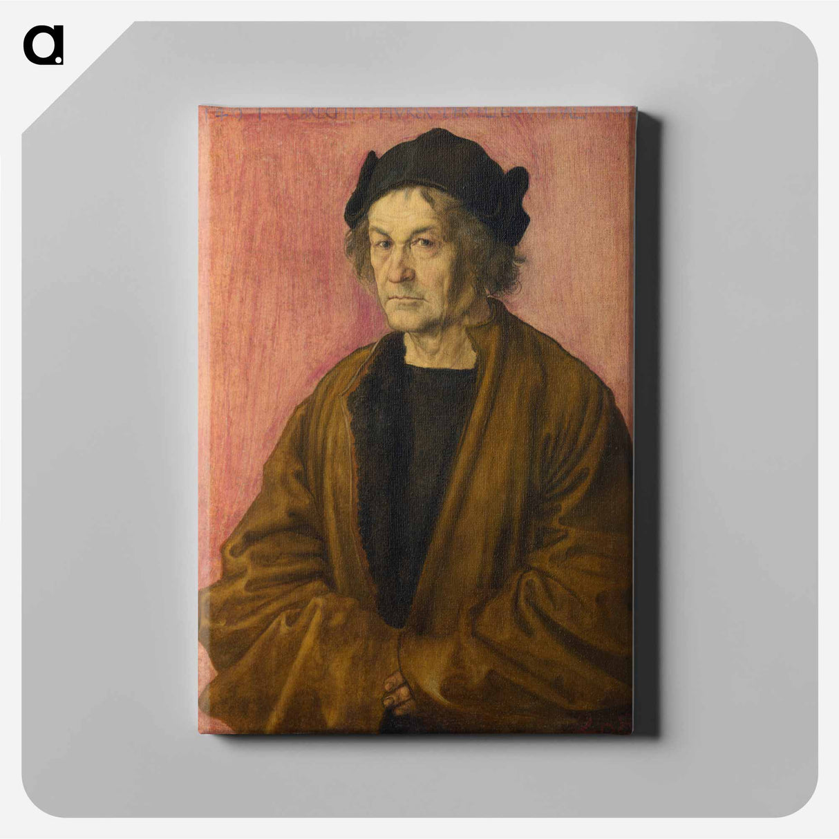 Portrait of Dürer's Father at 70 - アルブレヒト デューラー Canvas.