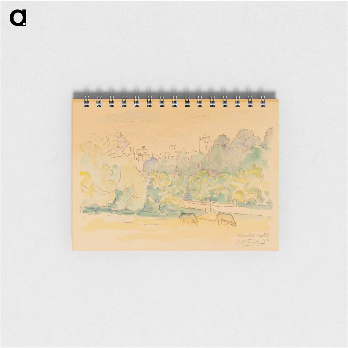 Linna englannissa - アルフレッド ウィリアム フィンチ Memo.