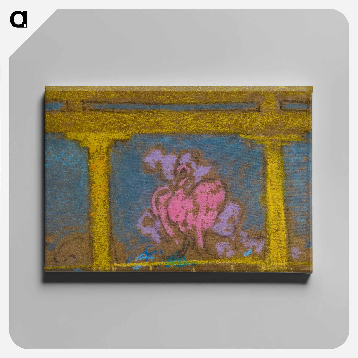 Study for Scene in the Daughter of Heaven, Santa Fe - Alice in Wonderland Canvas.