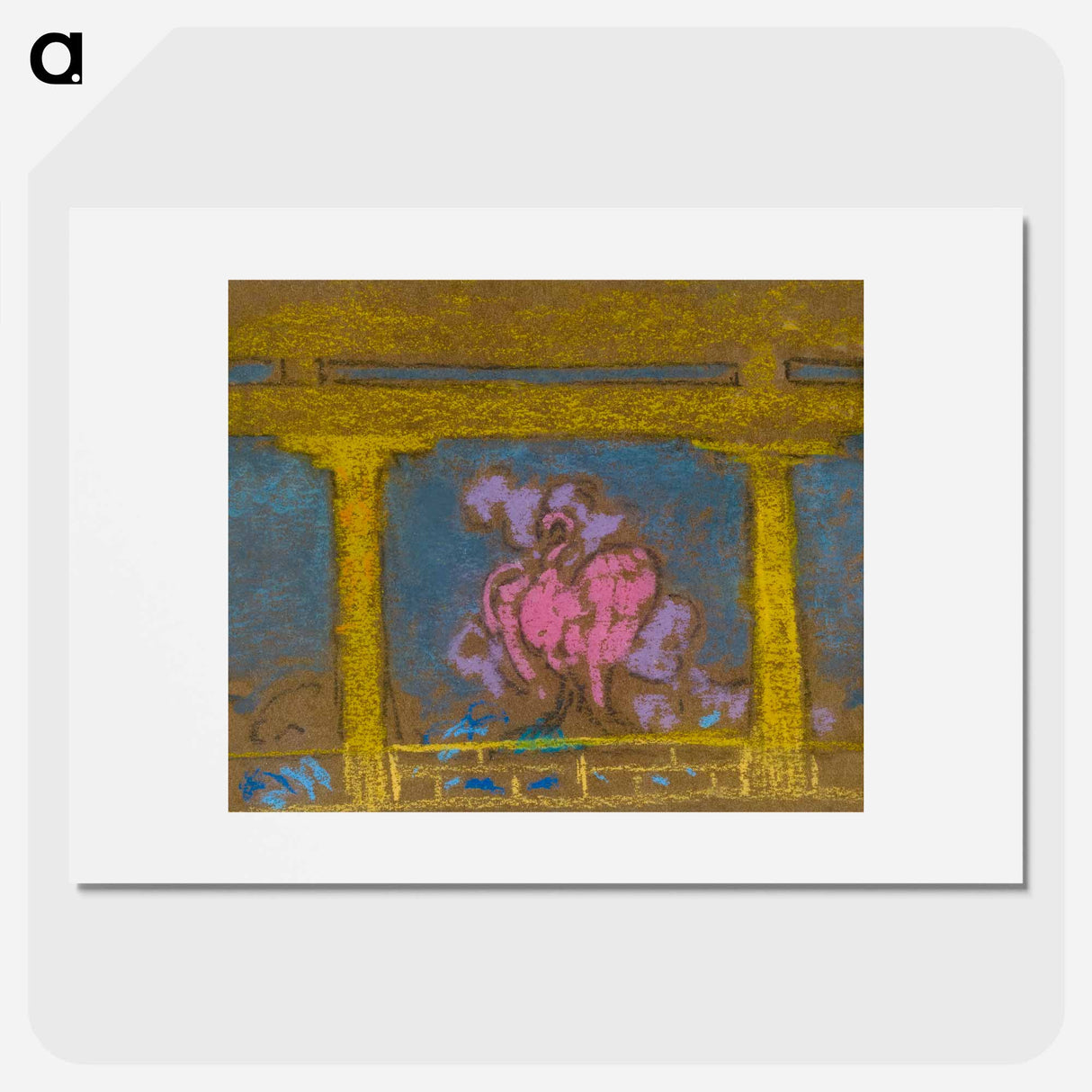 Study for Scene in the Daughter of Heaven, Santa Fe - 不思議の国のアリス Poster.