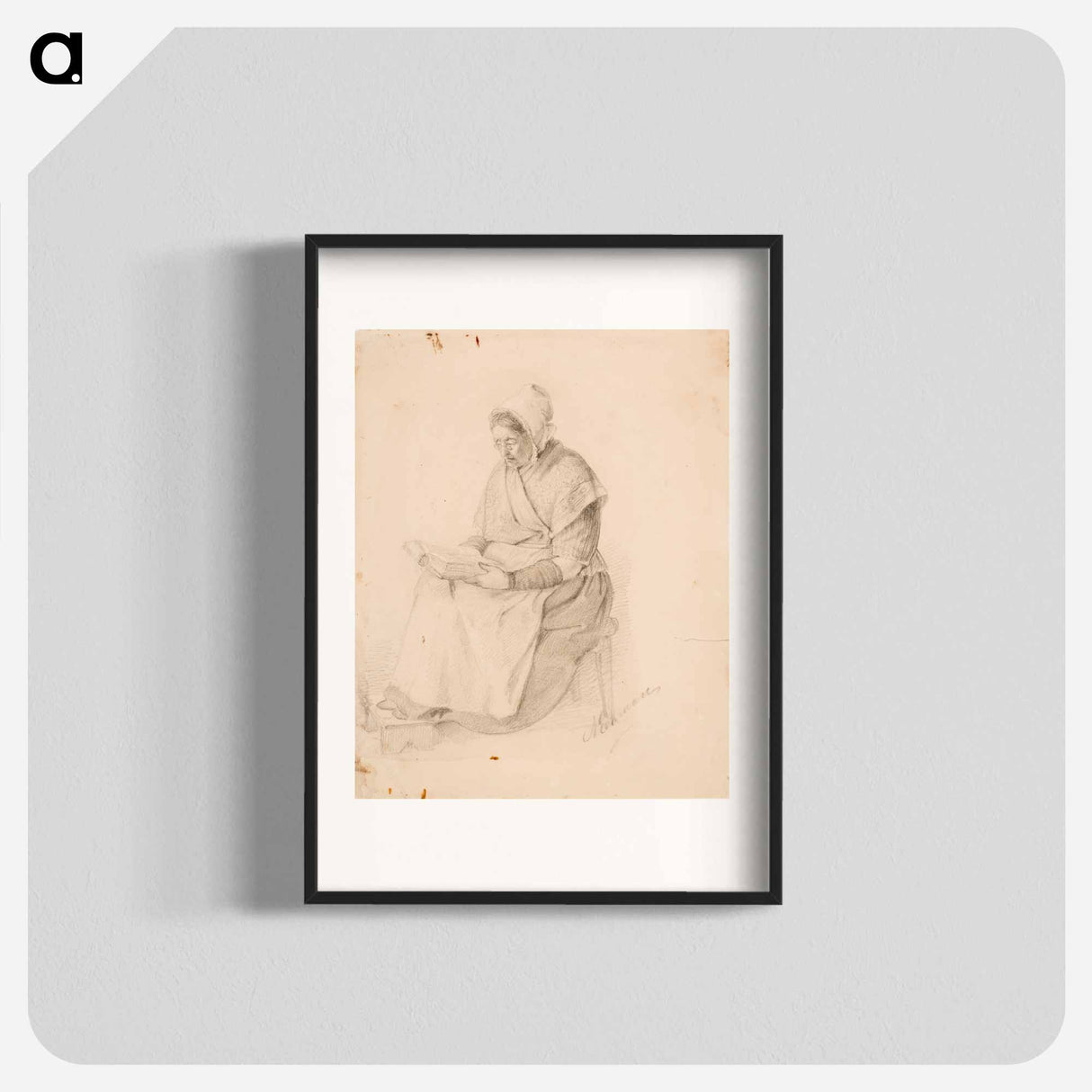 Lukeva mummo - アンダース エクマン Poster.