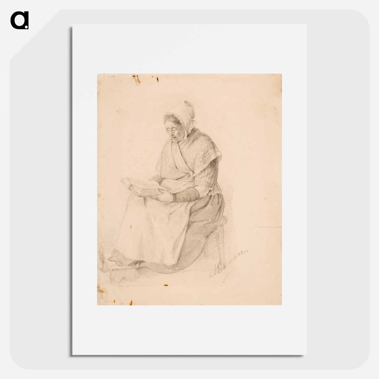 Lukeva mummo - アンダース エクマン Poster.