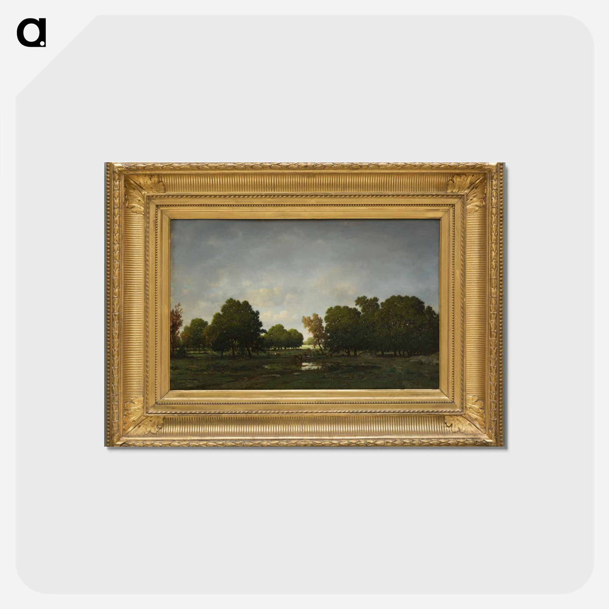 アートポストカード-The Forest of Fontainebleau
- デトロイト美術館 Postcard.