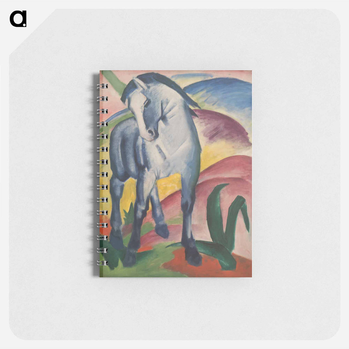Blue Horse I - フランツ マルク Memo.