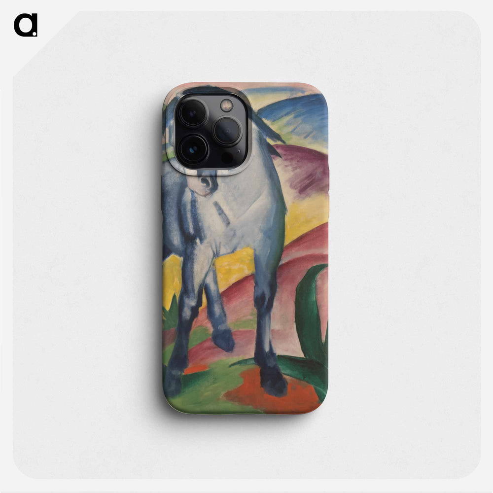Blue Horse I - Franz Marc Phone Case.