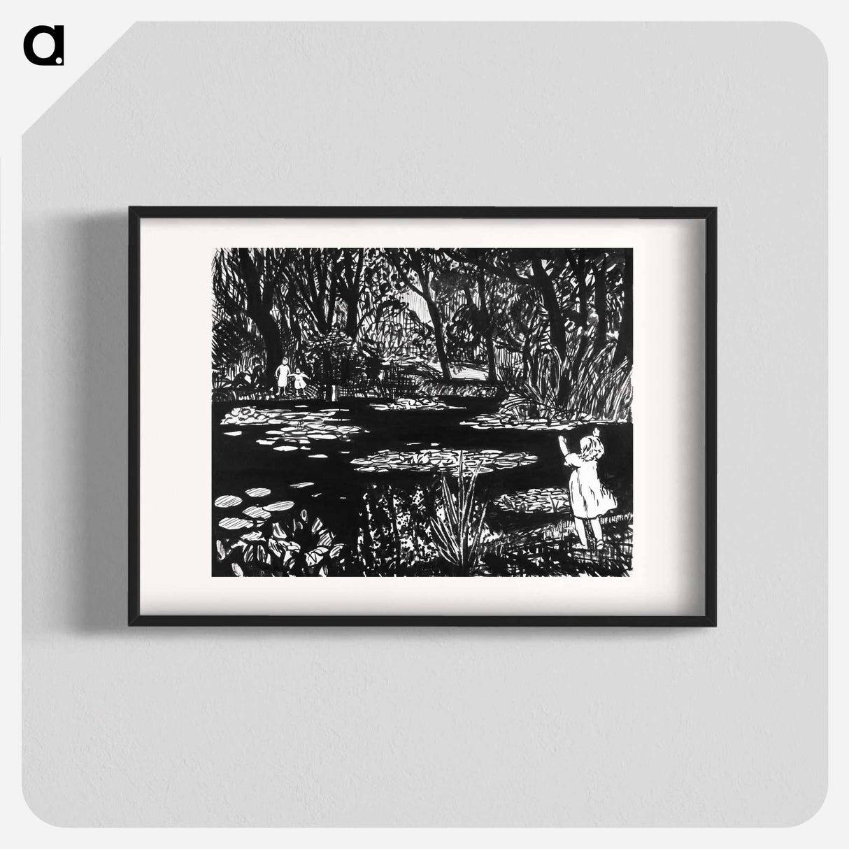 Lily Pond - ヘンリー ライマン サイエン Poster.