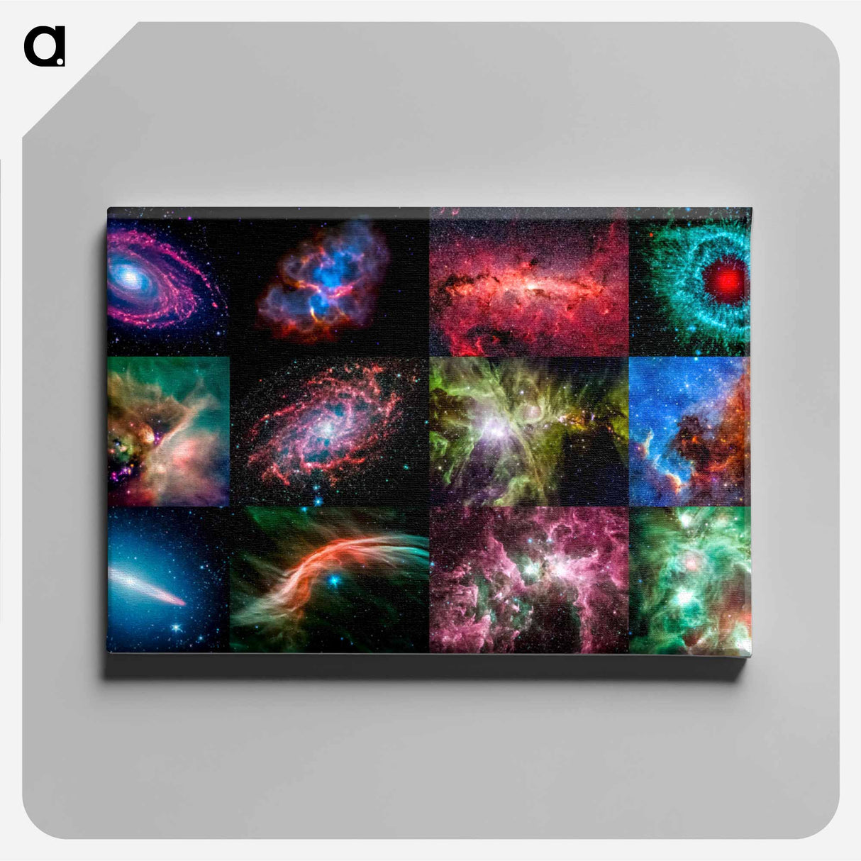アートパネル-Spitzer's Cosmic Eye Candy
- ハッブル画像 Canvas.