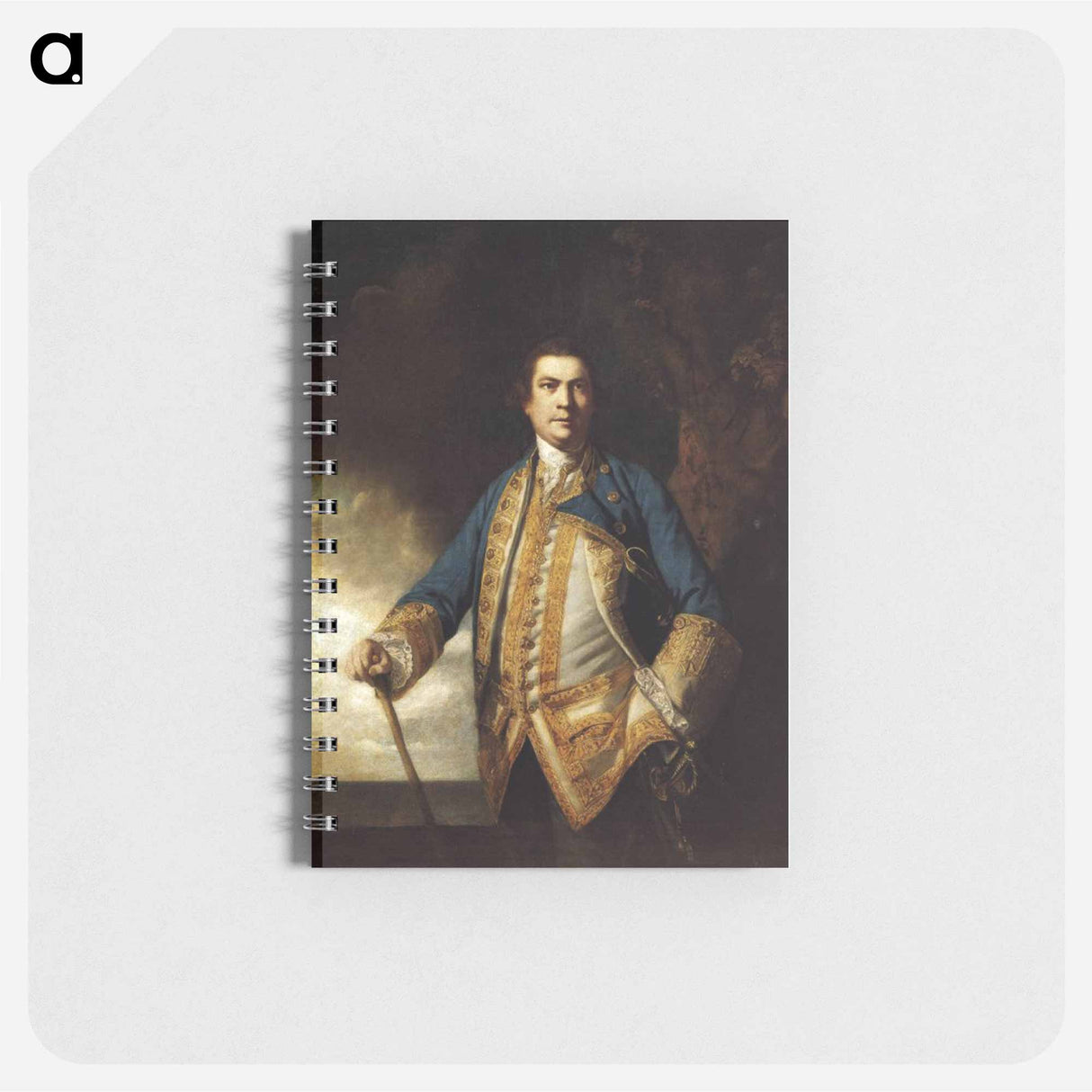 アートメモ帳-Augustus, 1st Viscount Keppel - ジョシュア レノルズ Memo.
