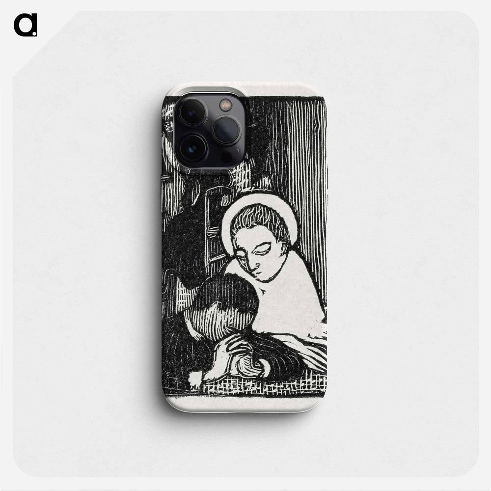 Illustration for poem in Paul Verlaine's collection of poetry Sagesse - Maurice Denis Phone Case.
