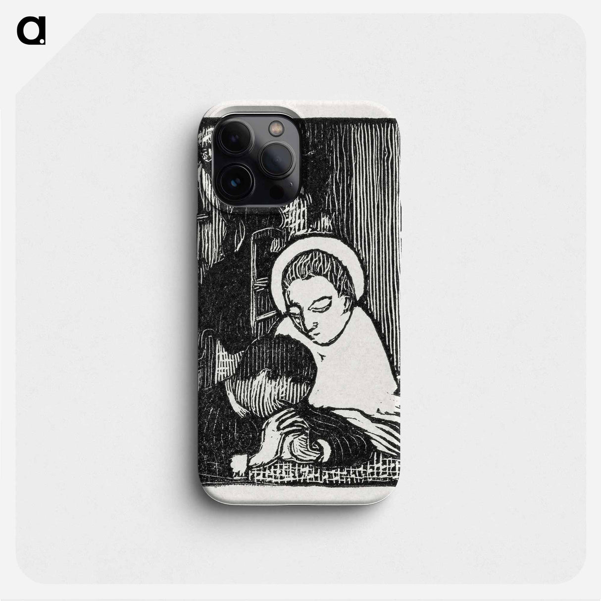 Illustration for poem in Paul Verlaine's collection of poetry Sagesse - Maurice Denis Phone Case.
