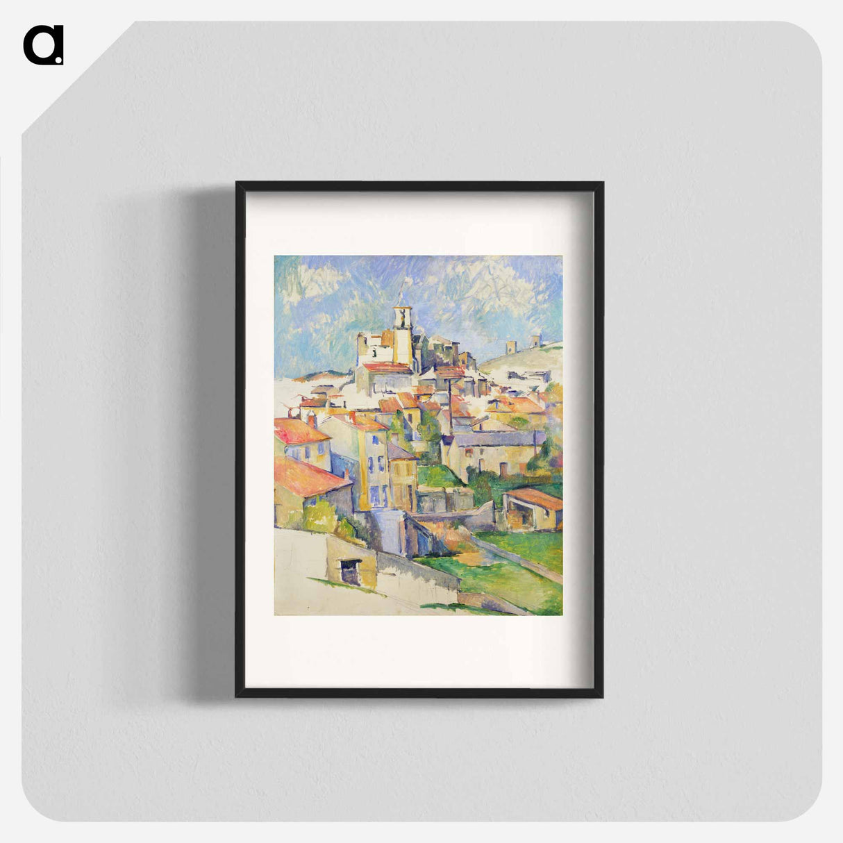 Gardanne - Paul Cezanne Poster.
