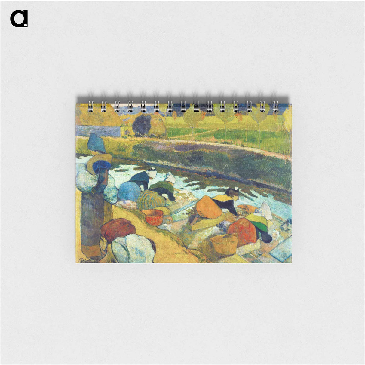 Washerwomen - ポール ゴーギャン Memo.