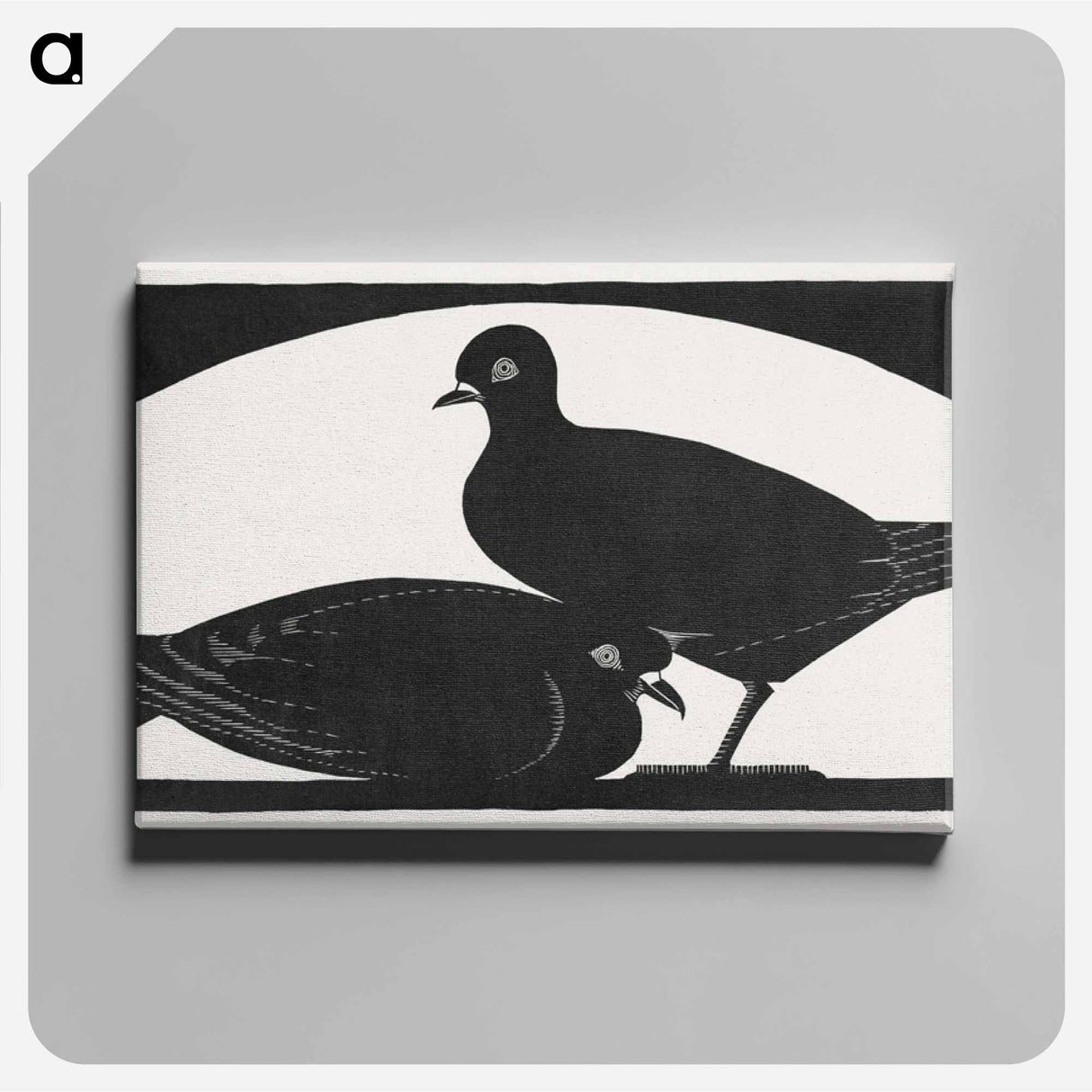 Two Pigeons
- サミュエル ジェスルン Canvas.