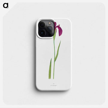 Iris Kaempferi from The genus Iris
 - アヤメ属 Phone Case.