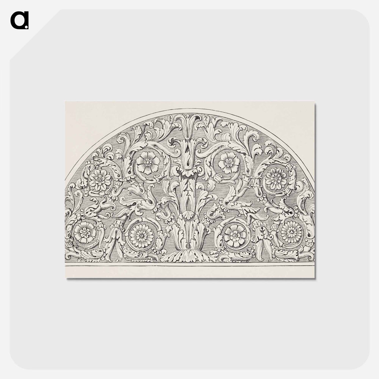アートポストカード-Ornament
- 装飾の文法 Postcard.