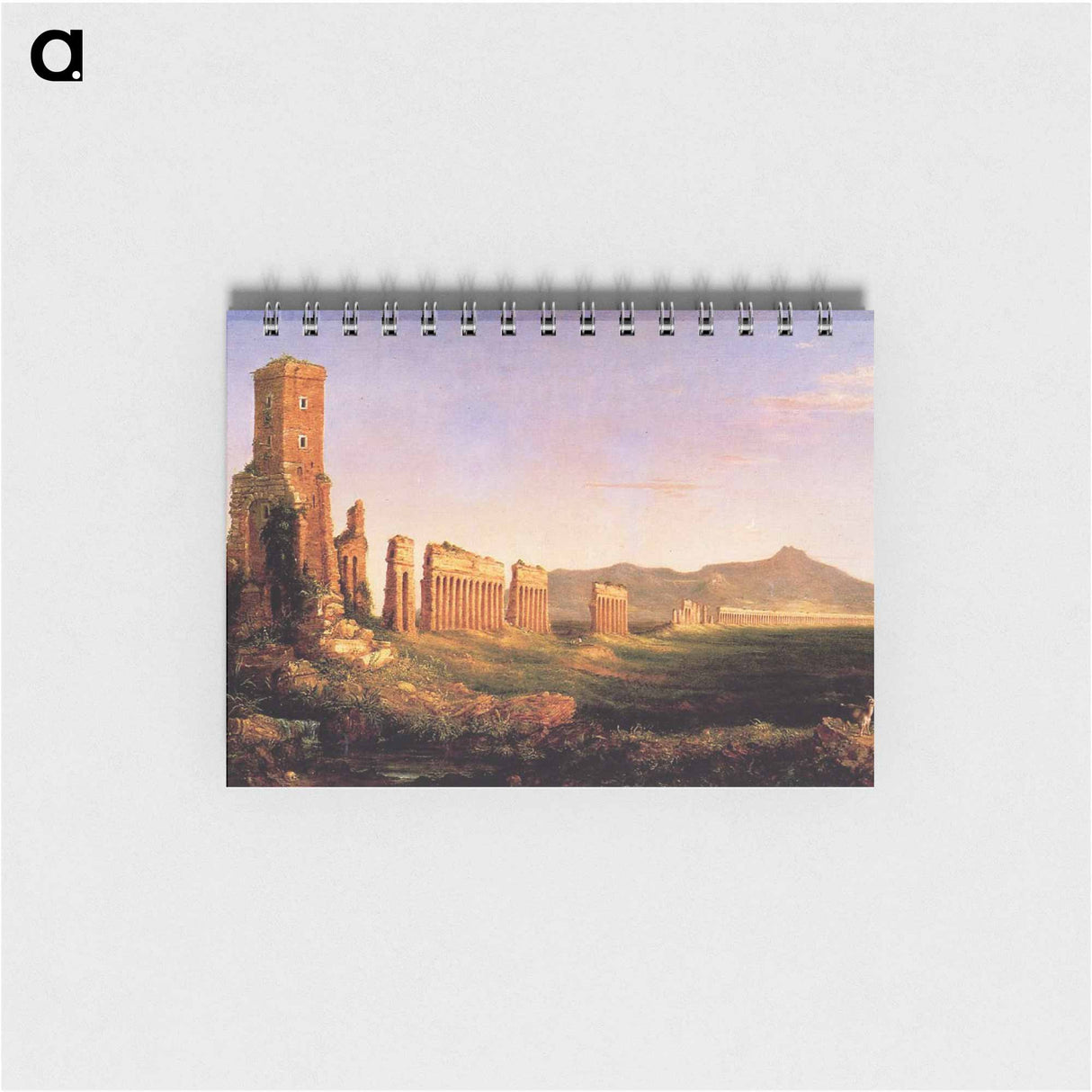 アートメモ帳-Aqueduct near Rome - トーマス コール Memo.