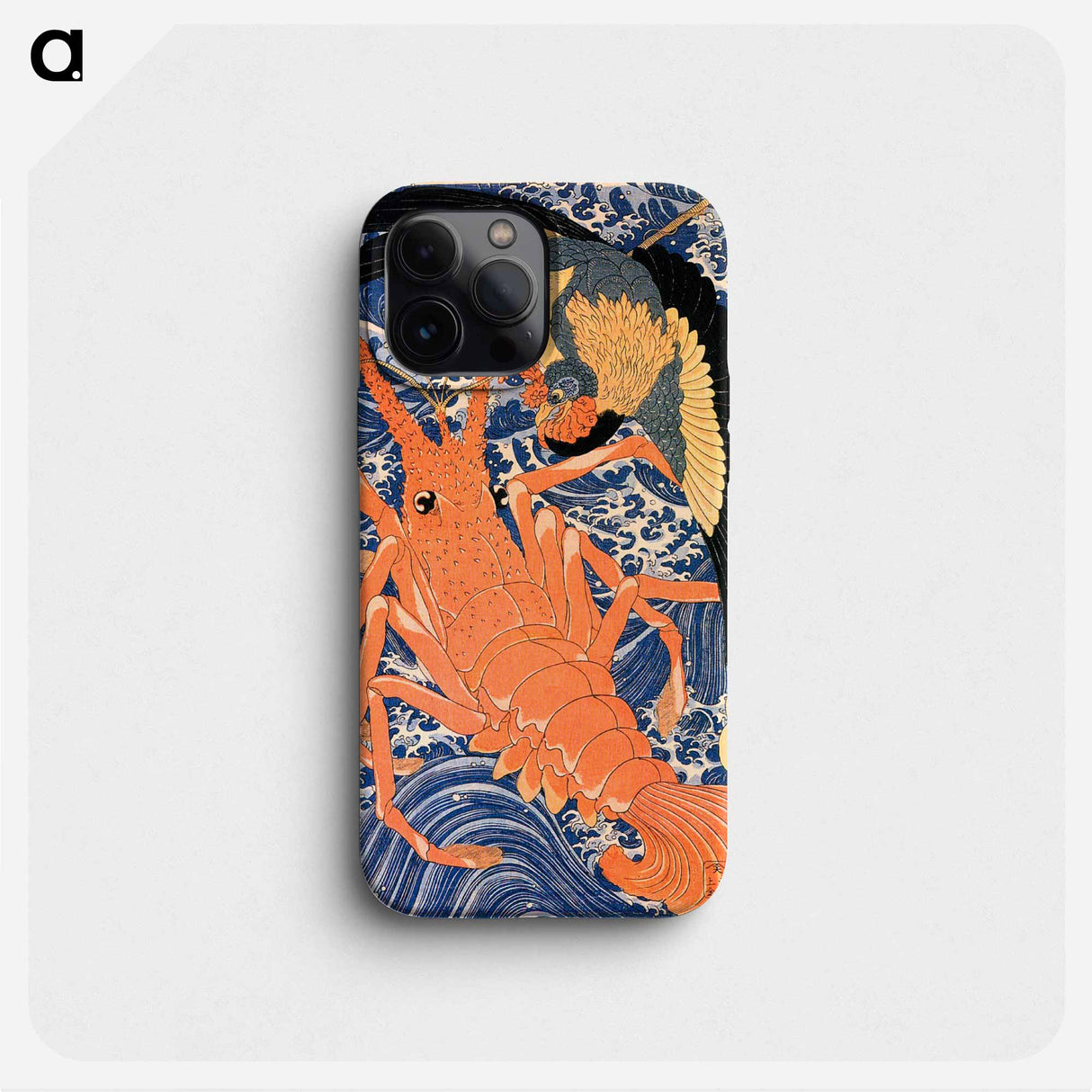 Lobster - 歌川 国芳 Phone Case.