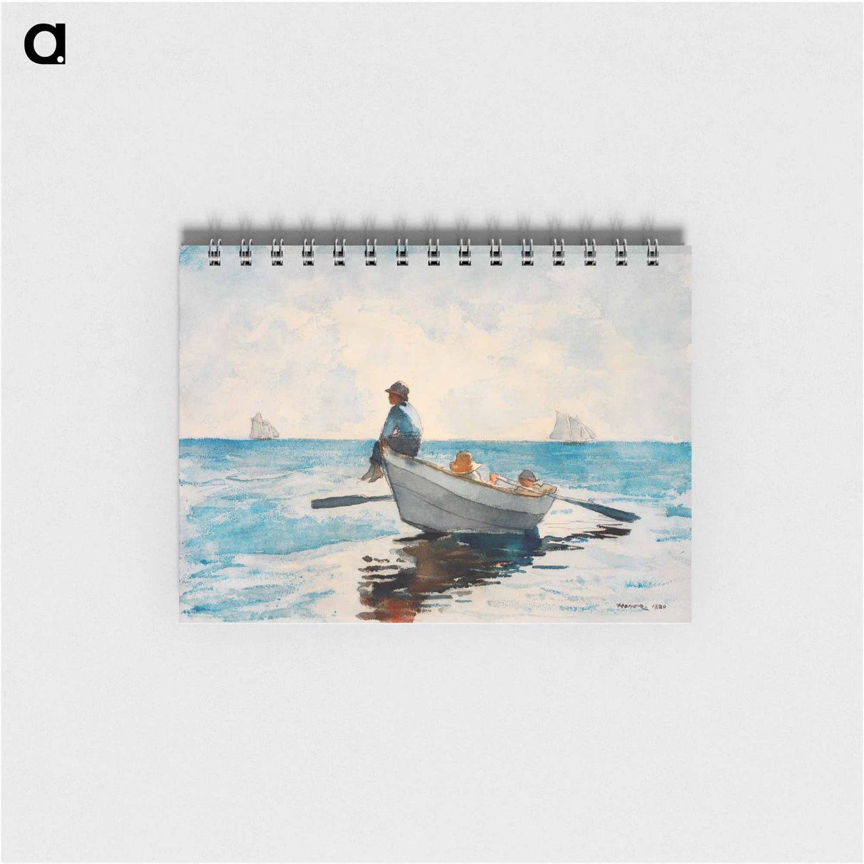 Boys in a Dory - ウィンスロー ホーマー Memo.