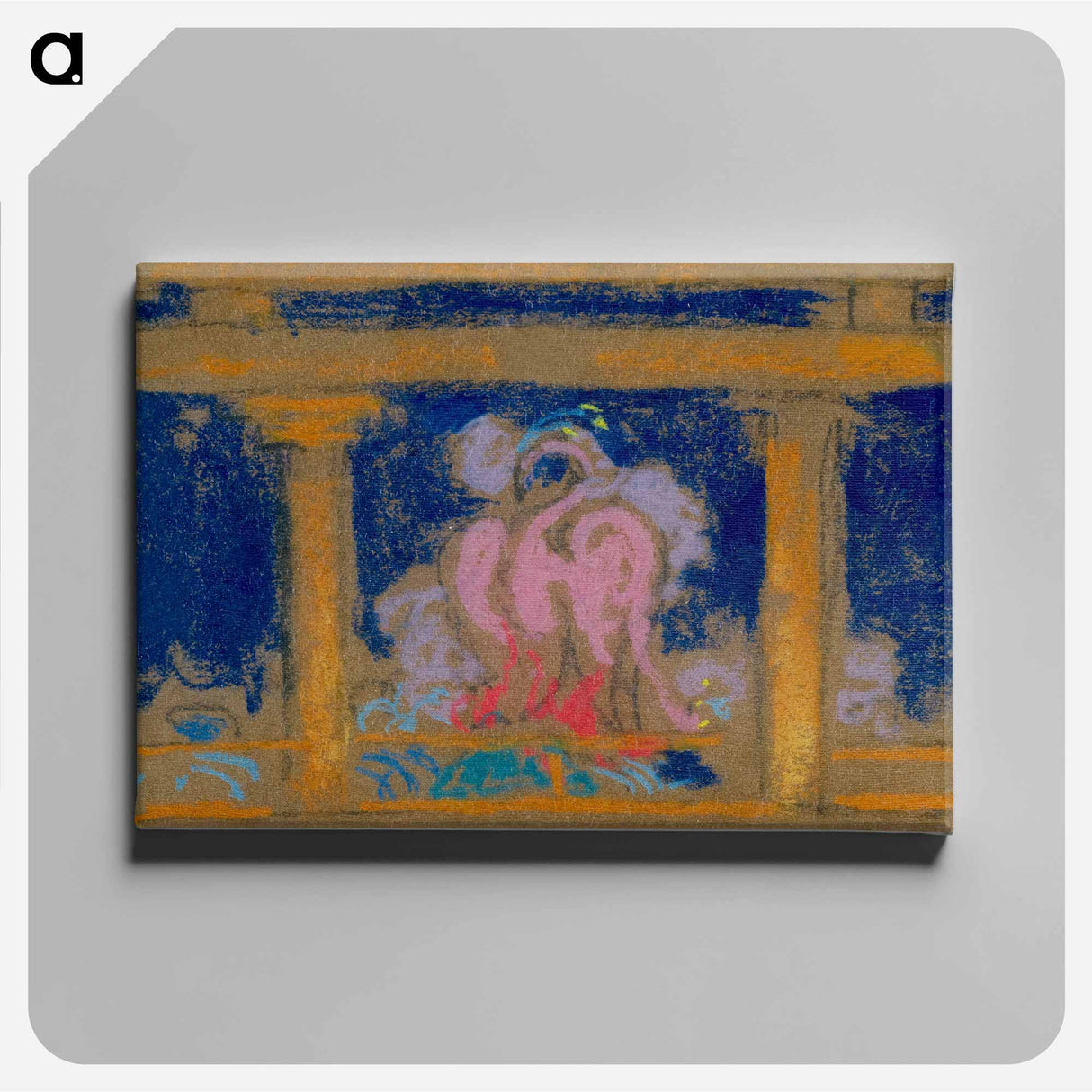 Study for Scene in the Daughter of Heaven, Santa Fe - Alice in Wonderland Canvas.