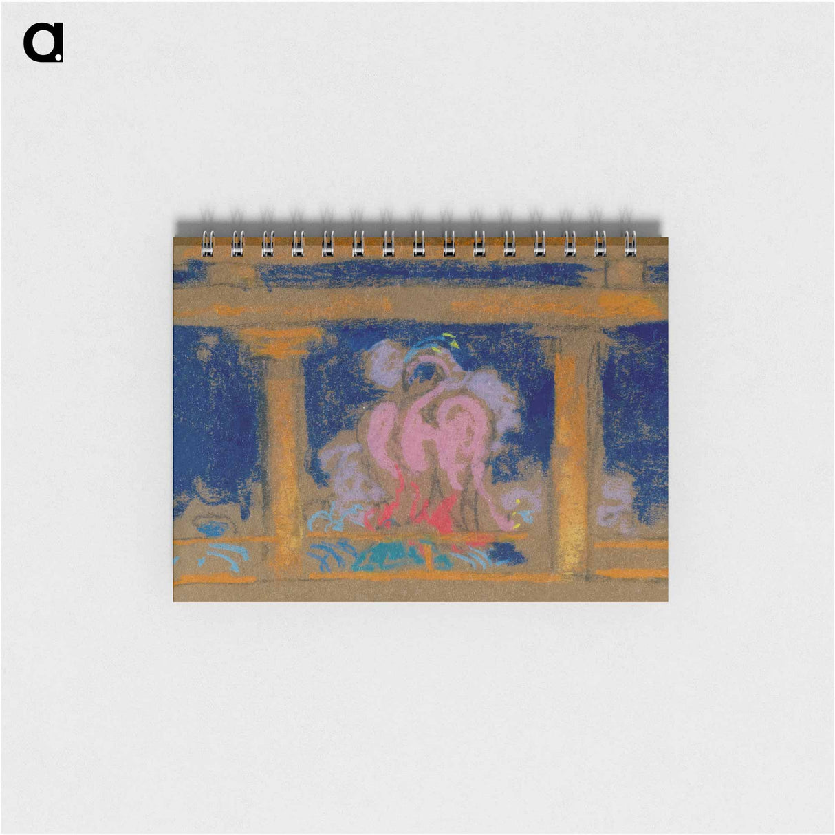 Study for Scene in the Daughter of Heaven, Santa Fe - 不思議の国のアリス Memo.