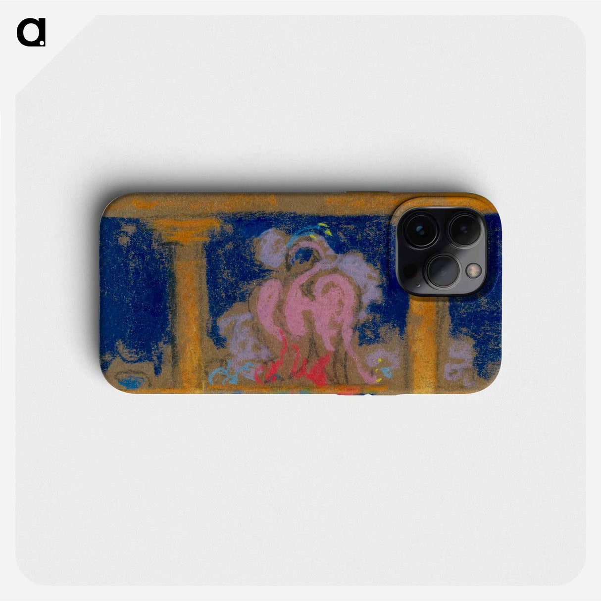 Study for Scene in the Daughter of Heaven, Santa Fe - 不思議の国のアリス Phone Case.