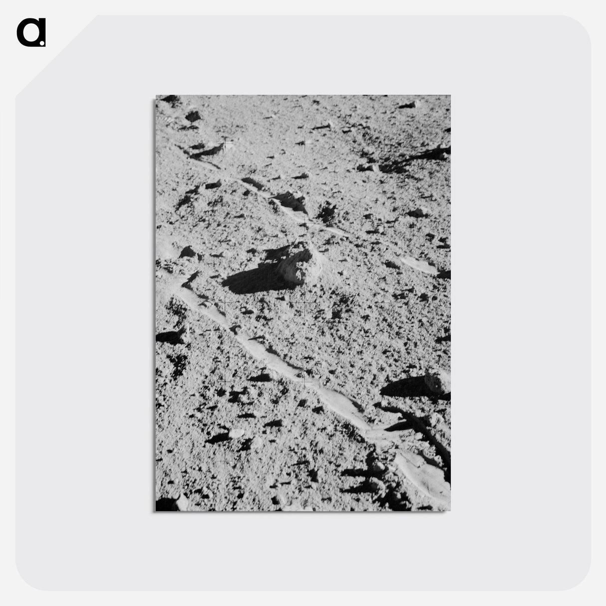 Apollo 14 Lunar Landing Mission - アポロ月面着陸 Postcard.