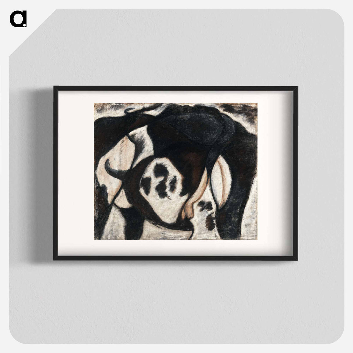 Arthur Dove's Cow - アーサー ダヴ Poster.