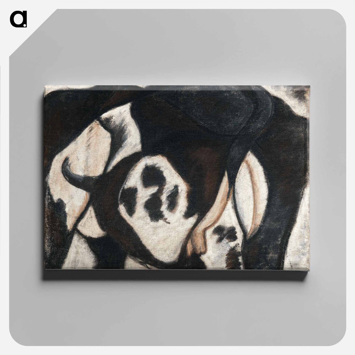 Arthur Dove's Cow - アーサー ダヴ Canvas.