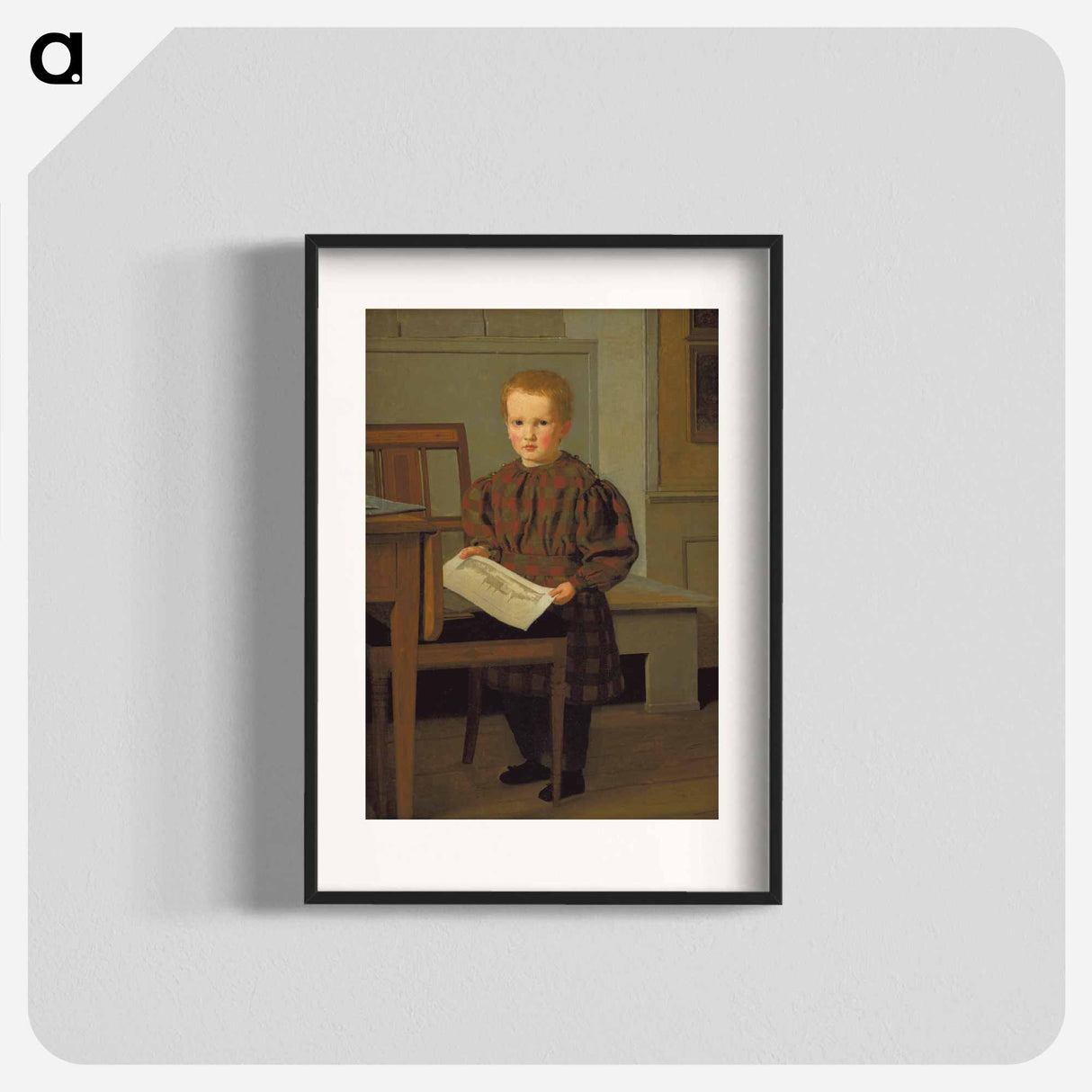 The Painter C.W. - クリステン ケプケ Poster.